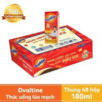 Thùng 48 hộp ovaltine 180ml