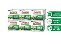 Thùng 48 Hộp Sữa Anlene Đậm Đặc 4X Ít Béo Hương Vani 12 x 4 x 125 ml