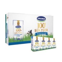 Thùng 48 hộp sữa bò 100% có đường/ít đường Vinamilk 110ml