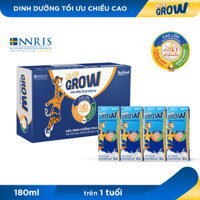 Thùng 48 Hộp Sữa Bột Pha Sẵn Nuvita Grow 180ml