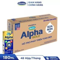 Thùng 48 Hộp Sữa Bột Pha Sẵn Dielac Alpha Gold IQ 180ml