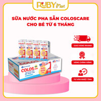 [THÙNG 48 HỘP] Sữa bột pha sẵn Coloscare 110ml/180ml CHO BÉ TỪ 6 THÁNG TUỔI