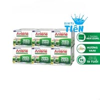 Thùng 48 hộp sữa bột pha sẵn Anlene Đậm đặc 4X vani 125ml
