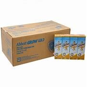 Thùng 48 hộp sữa bột pha sẵn Abbott Grow Gold vani hộp 180ml