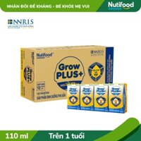Thùng 48 hộp sữa bột pha sẵn nuti growplus vàng 110ml
