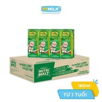 Thùng 48 hộp sữa Ca Cao Mầm Lúa Mạch Đen Nutrimalt đầy đủ dưỡng chất cho trẻ trên 1 tuổi (110ml/180ml)