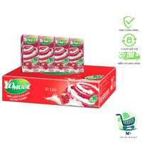Thùng 48 Hộp Sữa Chua Lên Men Tự Nhiên Yomost Hương Lựu (170ml/Hộp)