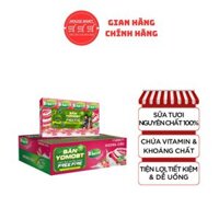 Thùng 48 Hộp Sữa Chua Lên Men Tự Nhiên Yomost Vị Dâu (170ml/Hộp)