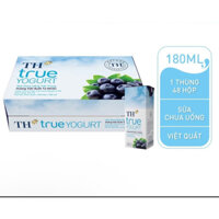 Thùng 48 hộp sữa chua TH True Yogurt 180ml (các loại)