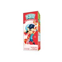 Thùng 48 Hộp Sữa Chua Uống KUN Hương Kem Dâu 180ml