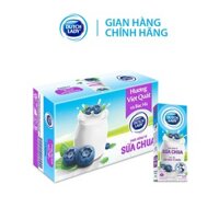 Thùng 48 hộp Sữa Chua Uống Lên Men Tự Nhiên Dutch Lady Hương Việt Quất Và Bạc Hà (48 x 180ml)