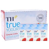 Thùng 48 hộp sữa chua uống TH True Yogurt vị việt quất/cam/dâu (180ml/hộp)