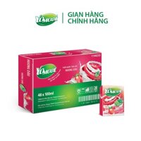 Thùng 48 Hộp Sữa chua uống Yomost vị dâu 100ml/hộp