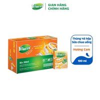 Thùng 48 Hộp Sữa chua uống Yomost vị cam 100ml/hộp