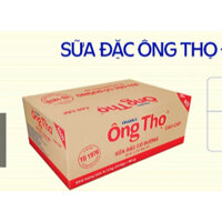 Thùng 48 hộp Sữa đặc có đường Ông Thọ đỏ - hộp thiếc 380g giá siêu hấp dẫn