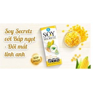 Thùng 48 hộp sữa đậu nành bắp ngọt Soy Secretz 180ml