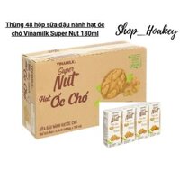 Thùng 48 hộp sữa đậu nành hạt óc chó Vinamilk Super Nut 180ml