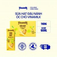 Thùng 48 hộp Sữa đậu nành Vinamilk hạt Óc chó
