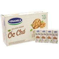 Thùng 48 hộp Sữa đậu nành Vinamilk hạt óc chó hộp 180ml/hộp