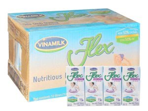 Thùng 48 hộp sữa dinh dưỡng Vinamilk Flex không lactoza 180ml