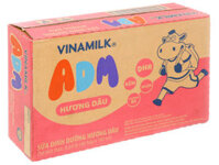 Thùng 48 hộp sữa dinh dưỡng hương dâu Vinamilk ADM 180ml