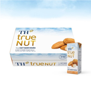 Thùng 48 hộp sữa hạt hạnh nhân TH True Nut 180ml