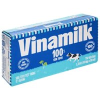 Thùng 48 hộp sữa ít đường Vinamilk - 110ml