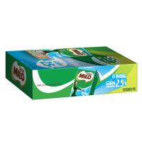 Thùng 48 hộp Sữa lúa mạch ít đường Milo 110ml