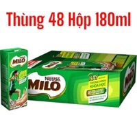 Thùng 48 Hộp Sữa Lúa Mạch Milo Nestle 110ml/180ml