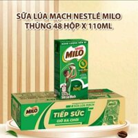 Thùng 48 hộp sữa lúa mạch MiLo Activ-Go 110ml