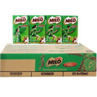 Thùng 48 hộp sữa lúa mạch Milo 115ml