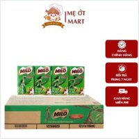 Thùng 48 Hộp Sữa Lúa Mạch/Thức Uống Lúa Mạch Nguyên Chất Nestlé Milo 180ml/110ml Bổ Sung Năng Lượng Shop Mẹ Ớt