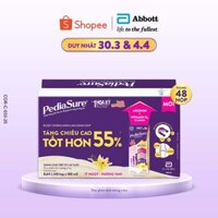 Thùng 48 Hộp Sữa nước Pediasure Vani 180ml/hộp
