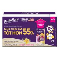 Thùng 48 Hộp Sữa nước Pediasure Vani 110ml ít ngọt ( Bao bì sản phẩm thay đổi theo đợt )