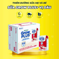 Thùng 48 Hộp Sữa Pha Sẵn Nutifood GrowPLUS+ Hương Dâu 110ML - Sữa Dinh Dưỡng Dành Cho Bé Từ 1 Tuổi