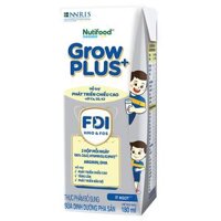 Thùng 48 hộp sữa pha sẵn Nutifood GrowPLUS+ 180 ml (từ 1 tuổi)