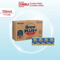 Thùng 48 hộp sữa pha sẵn Nutifood Growplus xanh 110ml