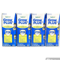 Thùng 48 Hộp Sữa Pha Sẵn GROWPLUS+ Xanh Nhạt (Tăng Chiều Cao, Tiêu Hóa) 110ml -180ml Nutifood