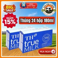Thùng 48 hộp sữa TH True Milk 180ml date mới