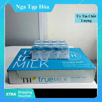 Thùng 48 hộp sữa TH true milk 110ml nguyên chất không đường