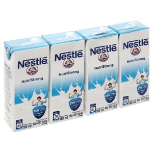 Thùng 48 hộp sữa tiệt trùng có đường Nestlé NutriStrong 180ml