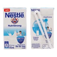 Thùng 48 hộp sữa tiệt trùng Nestle có đường 115ml