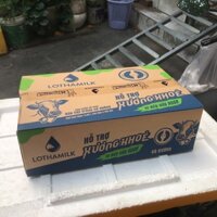 Thùng 48 hộp sữa tiệt trùng Lothamilk xương khỏe 180ml