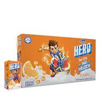 Thùng 48 Hộp Sữa Trái Cây Hero Vị Cam (110ml)
