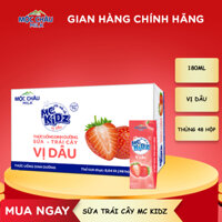 Thùng 48 hộp Sữa trái cây MC Kidz (180mlx48)