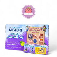 Thùng 48 hộp sữa trái cây TH true Juice milk Mistori 110ml (Dâu, Cam, Nho, Mix)