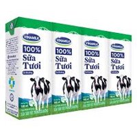 Thùng 48 hộp sữa tươi có đường Vinamilk 100% Sữa Tươi 180ml