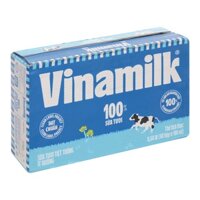 Thùng 48 hộp sữa tươi ít đường Vinamilk 100% - 180ml