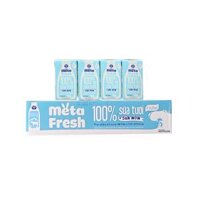 THÙNG 48 hộp Sữa tươi ít đường bổ sung sữa non Meta Fresh 110ml (Nutricare)