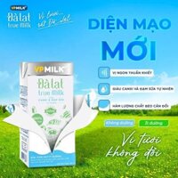 Thùng 48 hộp Sữa Tươi Nguyên Chất UHT Đà Lạt True Milk Không Đường/Ít đường (110ml/180ml)